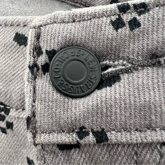 Levi’s 535 blue leggings 5 low rise size 13 - Picture 2 of 13